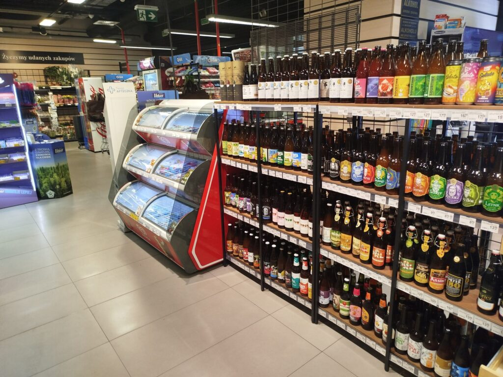 Stoisko alkohol